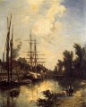 Boote Hafen Impressionismus Schiff Seestück Johan Barthold Jongkind